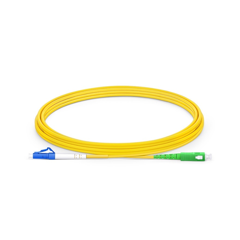 Fiber Optic Patch Cord Duplex  LC UPC to SC APC